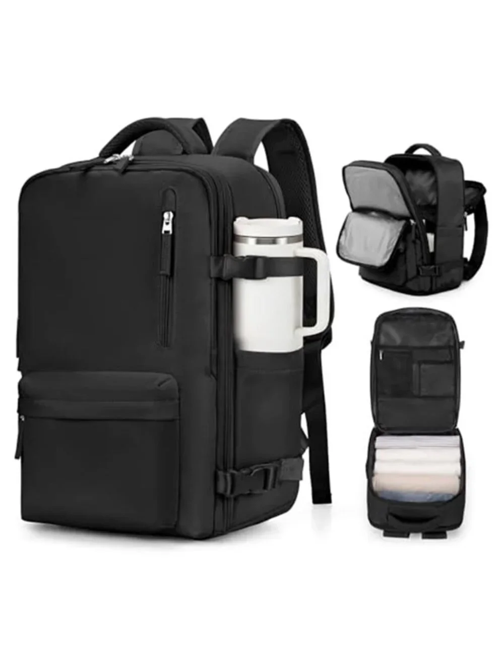 Large Carry On Travel Backpack Laptop Bag Personal Item Airport Flight Approved